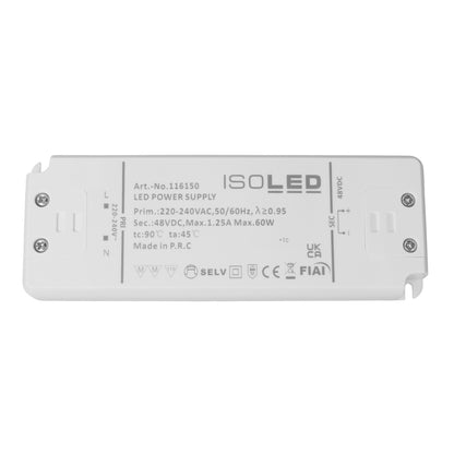 LED driver | 48V | 0-60W | ultravlak