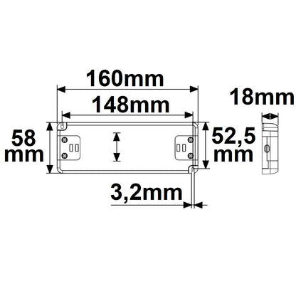 LED driver | 48V | 0-60W | ultravlak