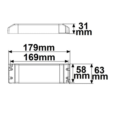 LED driver | 48V | 0-150W | vlak