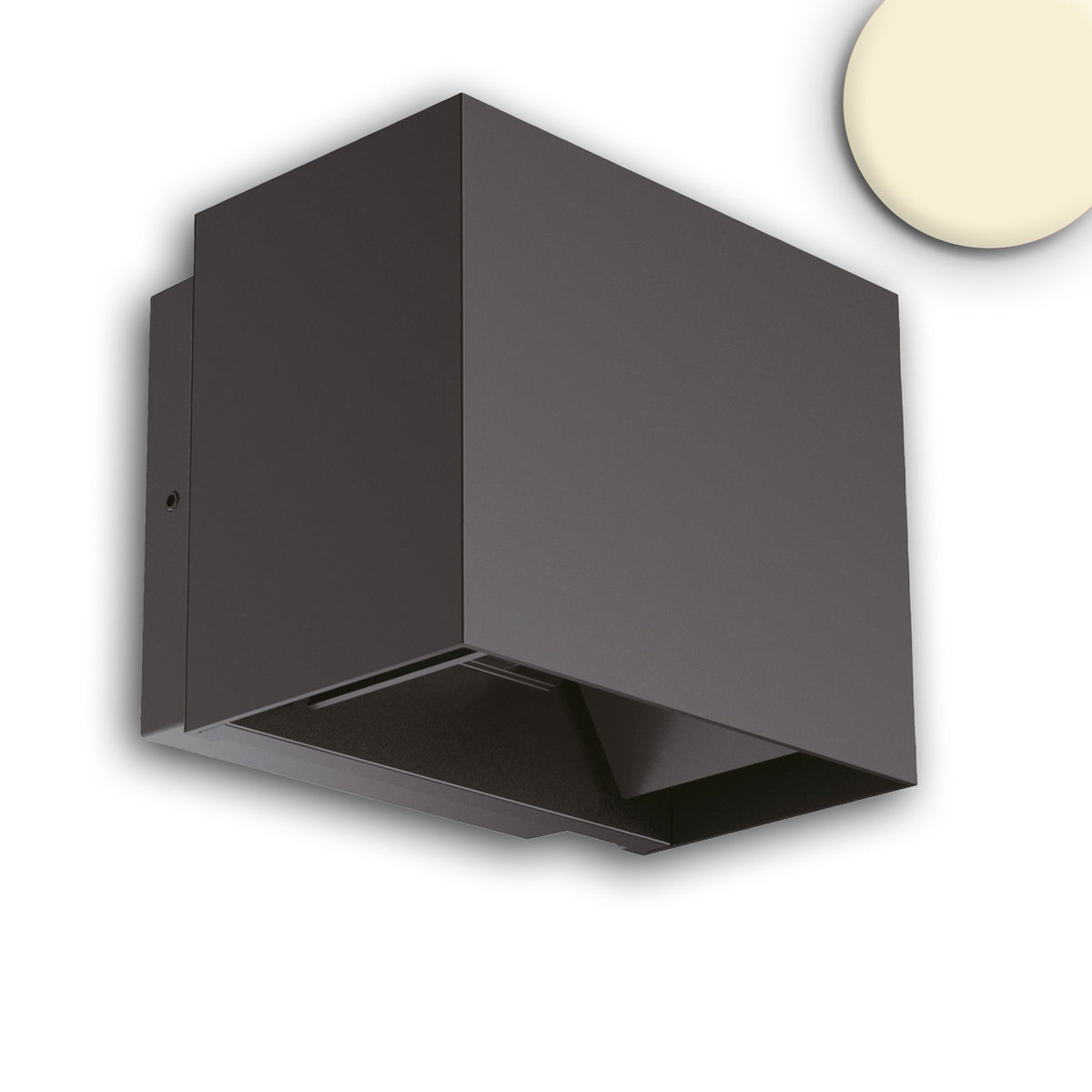 UP&DOWN | Buitenwandlamp | 2x5W | 15-120° | IP65 | warm wit | zwart