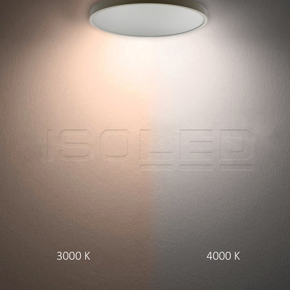 Hanglamp | rond | DN400 | UGR<19 | 20W/30W | 2700K/3000K/4000K | dimbaar | met kabel | wit