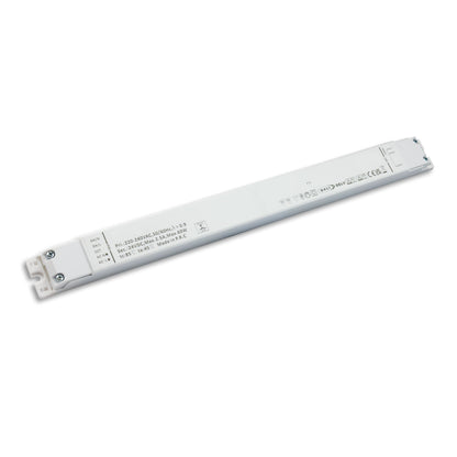 LED driver | CCT PWM | 24V | 0-60W | 2 kanalen | Push/DALI-2 DT8 | ultraslim