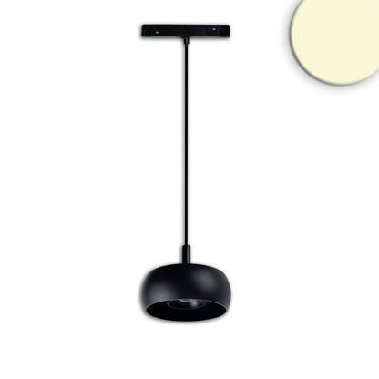 Track48 Circle | Hanglamp | DALI dimbaar | 8W | 3000K | zwart | 45° | 48V