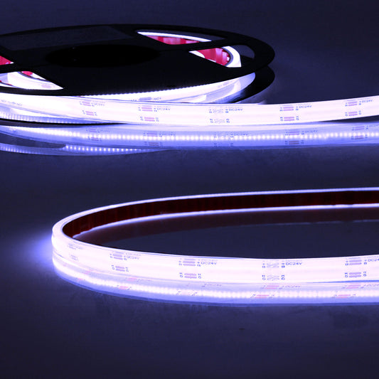 HT RGB COB | LED-strip | tot 100°C | 5m | 14,4W/m | 540 LED/m | 24V | IP68