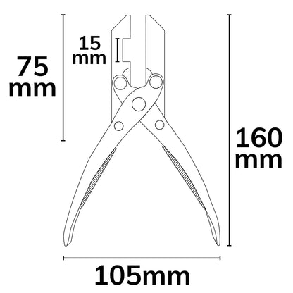 Installatiemateriaal | Parallelle tang voor LED-strip contactconnectoren