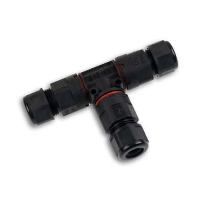 Connector | Kabel T-verbinder | 3-polig 0,75-2,5mm² | 250V/16A | IP67