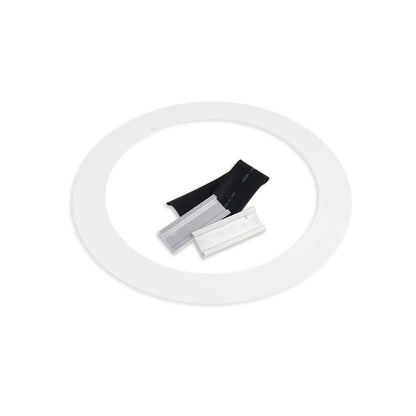 Inbouwframe | Adapterplaat zonder veren | 200mm naar 260mm | wit