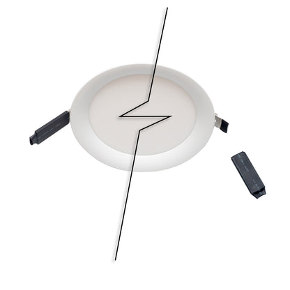 Inbouwframe | Adapterplaat zonder veren | 200mm naar 260mm | wit