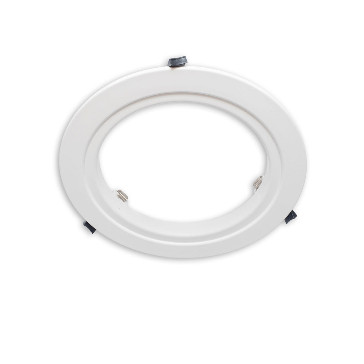 Inbouwframe | Adapterring met veren | 201mm naar 287mm | wit