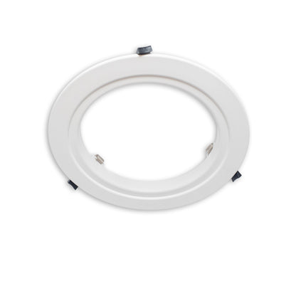 Inbouwframe | Adapterring met veren | 201mm naar 287mm | wit