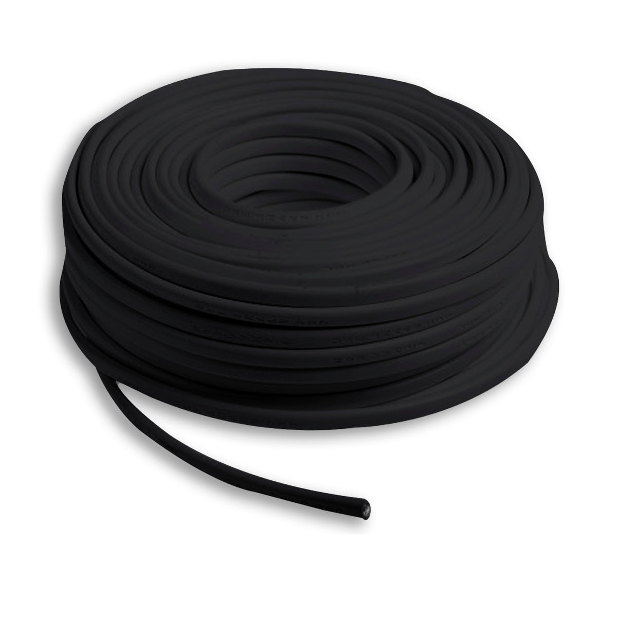 Kabel | PUR 5x0,5mm² H05BQ-F | per meter | zwart