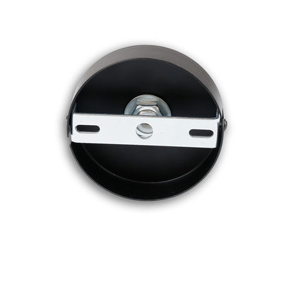 Installatiemateriaal | plafondkap rond | kabel tot 9,8mm | zwart