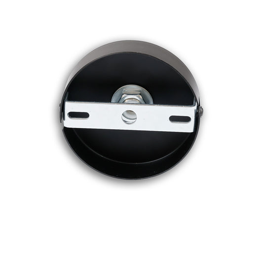 Installatiemateriaal | plafondkap rond | kabel tot 9,8mm | zwart