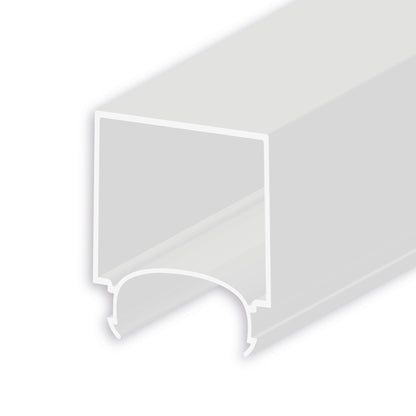COVER63 | Profielaccessoire | afdekking opaal+ U-vorm | voor LAMP30 V1+V2