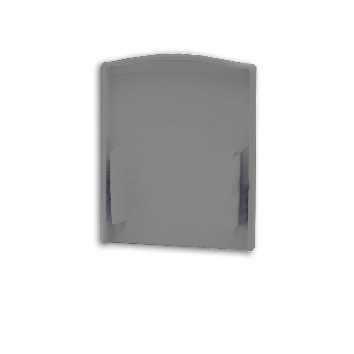 EC114 | Profielaccessoire | eindkap zilver met lichtvanger | LAMP30 V1+V2 | 2 stuks