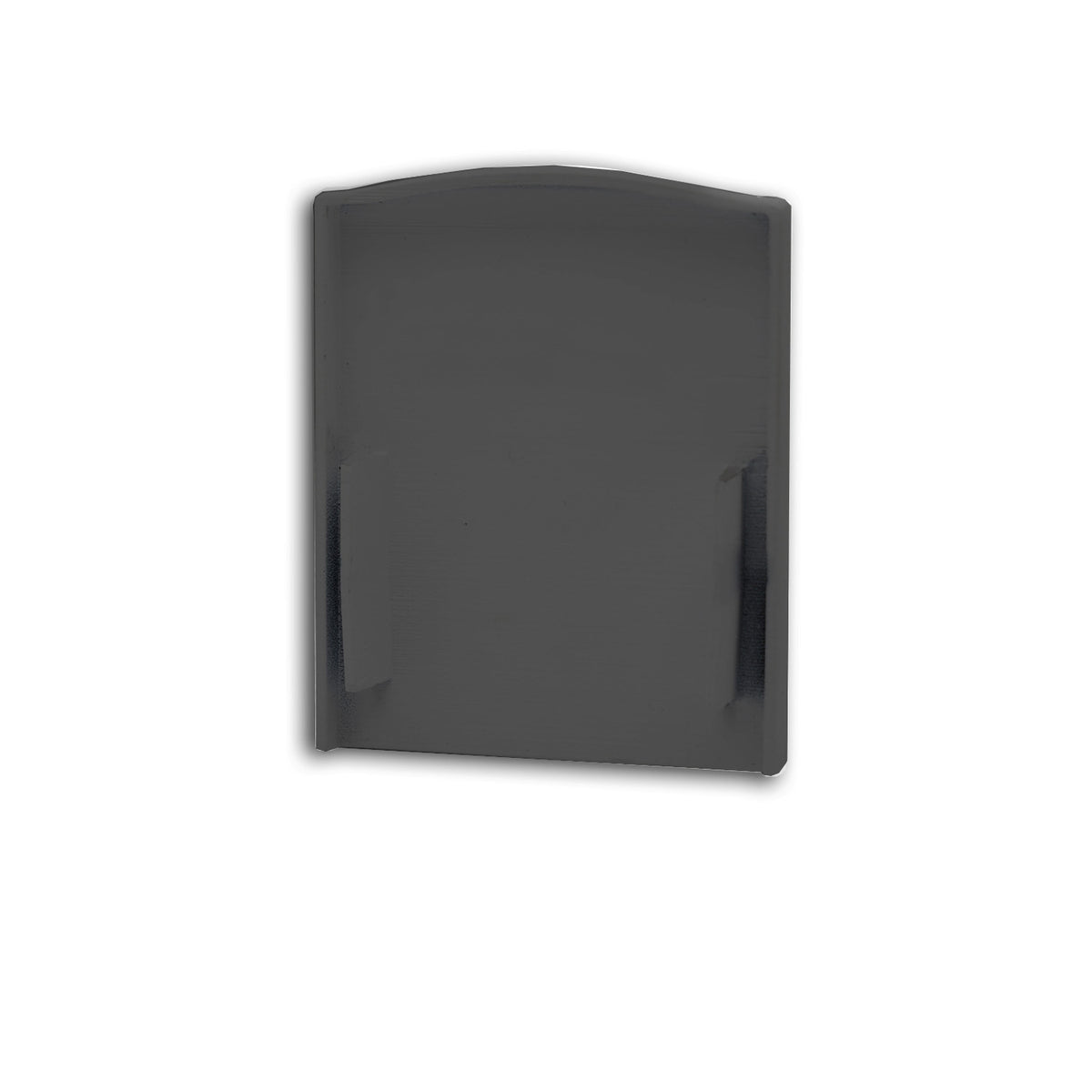 EC114 | Profielaccessoire | eindkap zwart met lichtvanger | LAMP30 V1+V2 | 2 stuks