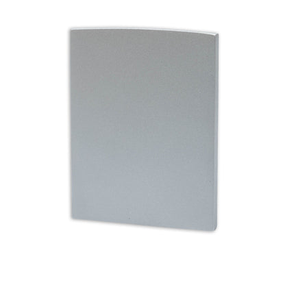 EC115 | Profielaccessoire | eindkap zilver met lichtvanger | LAMP40 | 2 stuks
