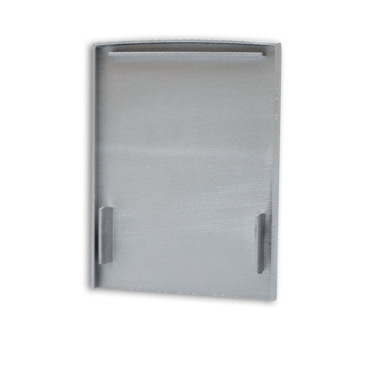 EC115 | Profielaccessoire | eindkap zilver met lichtvanger | LAMP40 | 2 stuks