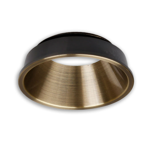 SYS-GU10 | Afdekring | inbouw | UGR<12 | geborsteld messing