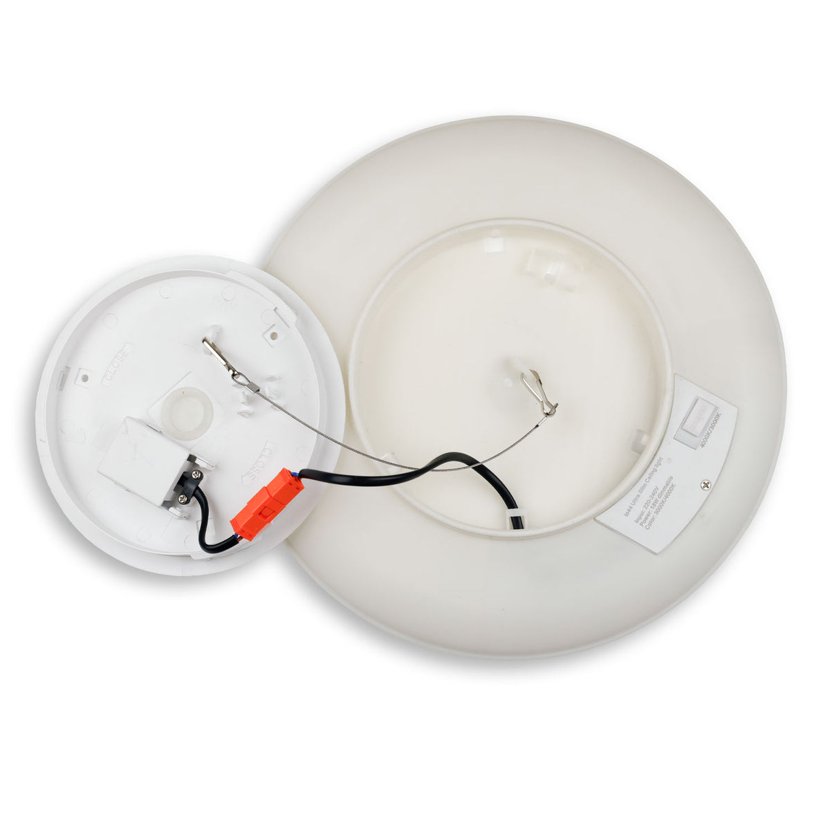 Slim400 PRO | Plafondlamp | rond | DN400 | Up&Down | 3000/4000/5000K | 25W | IP44