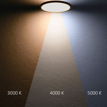 Slim300 PRO | Plafondlamp | rond | Ø300mm | IP44 | 3000/4000/5000K | up&down | 18W