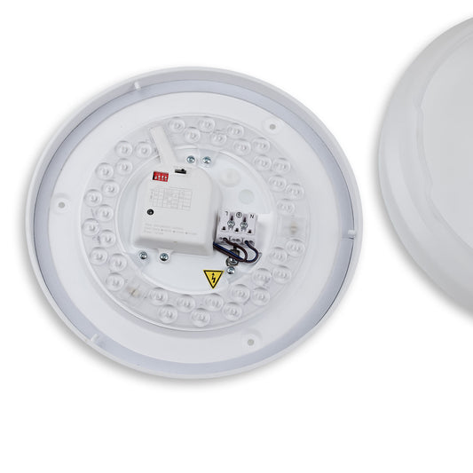 Plafondlamp | met HF-sensor | rond | DN280 | 13/18W | ColorSwitch 3000/4000/6000K | IP64