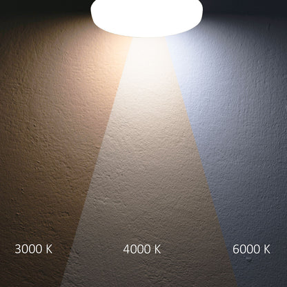 Plafondlamp | met HF-sensor | rond | DN410 | 22/32W | ColorSwitch 3000/4000/6000K | IP64