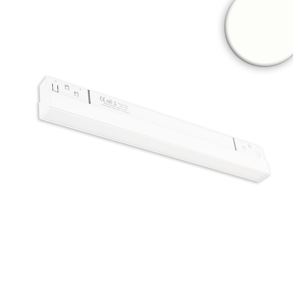 Track48 Linear Light | Railspot | lineair 30cm | CRI90 | Line+ | DALI dimbaar | 10W | 120°