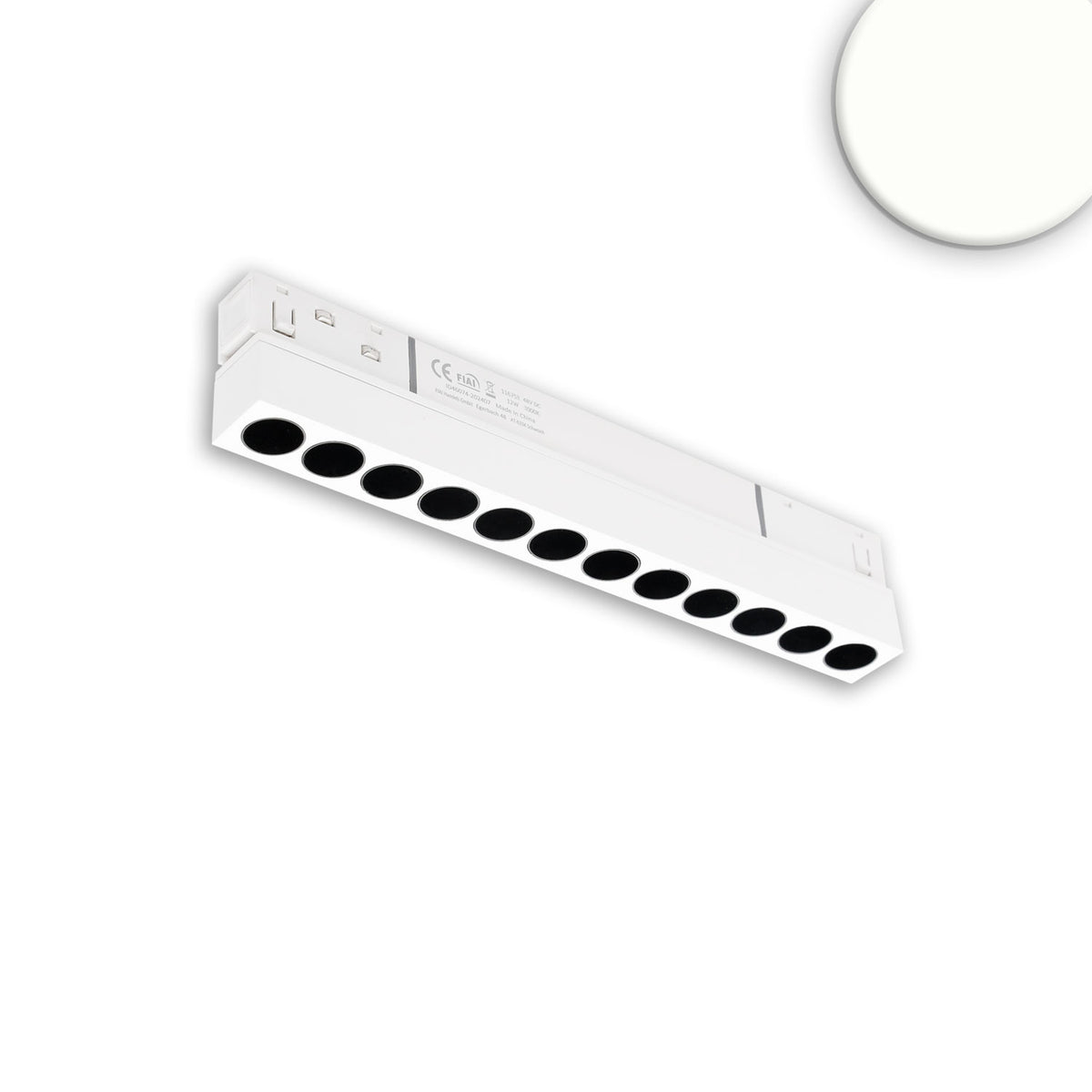 Track48 Grid Light | Railspot | 22cm | UGR<19 | CRI90 | DALI dimbaar | 12W | 36°