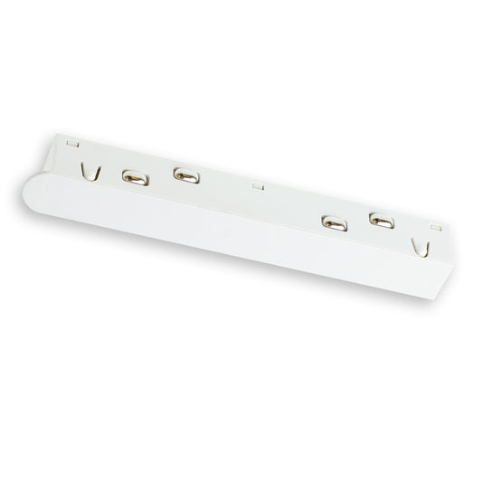 Track48 | Railaccessoire | lineaire verbinder mini | star | stroomvoerend | 6A | wit