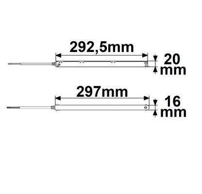 Track48 | LED driver | inline | 48V | 100W | wit