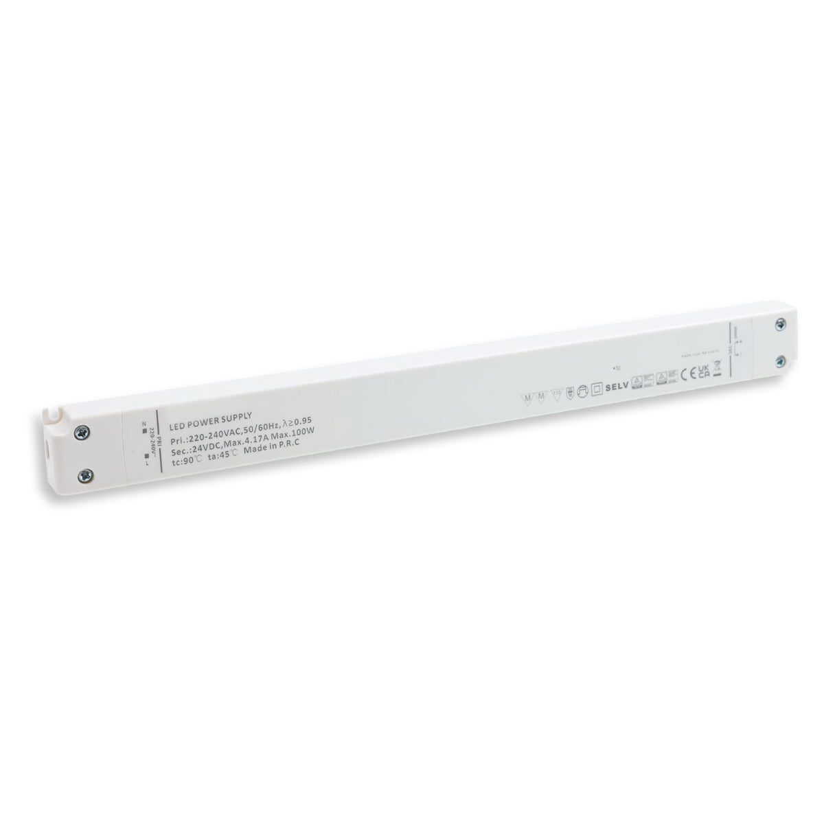 LED driver | 24V | 0-100W | SELV | ultravlak