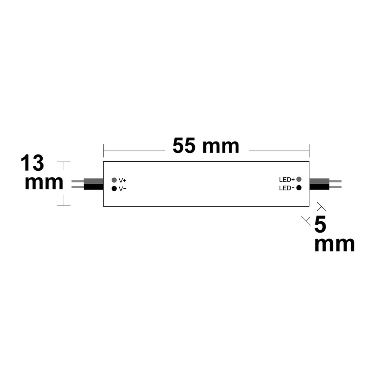Multi-PWM | Dimmer | soft-on | 1 kanaal | 12-24V | 6A