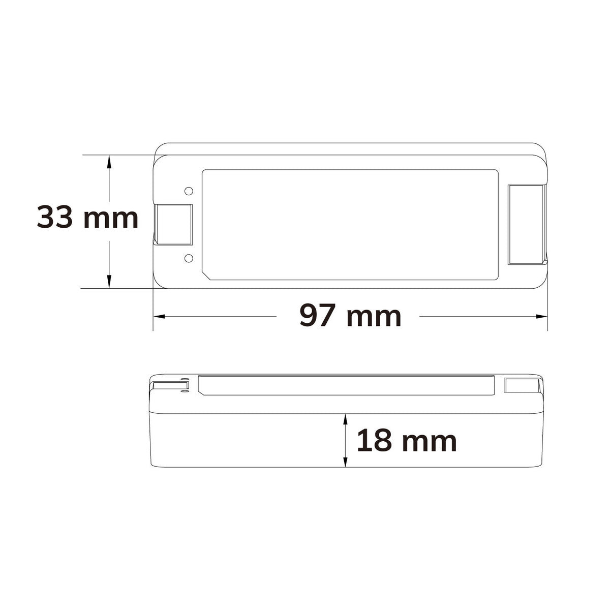 Sys-Pro | Dimmer | Push/radio | soft-on/soft-off | 1 kanaal | 12-48V | 8A