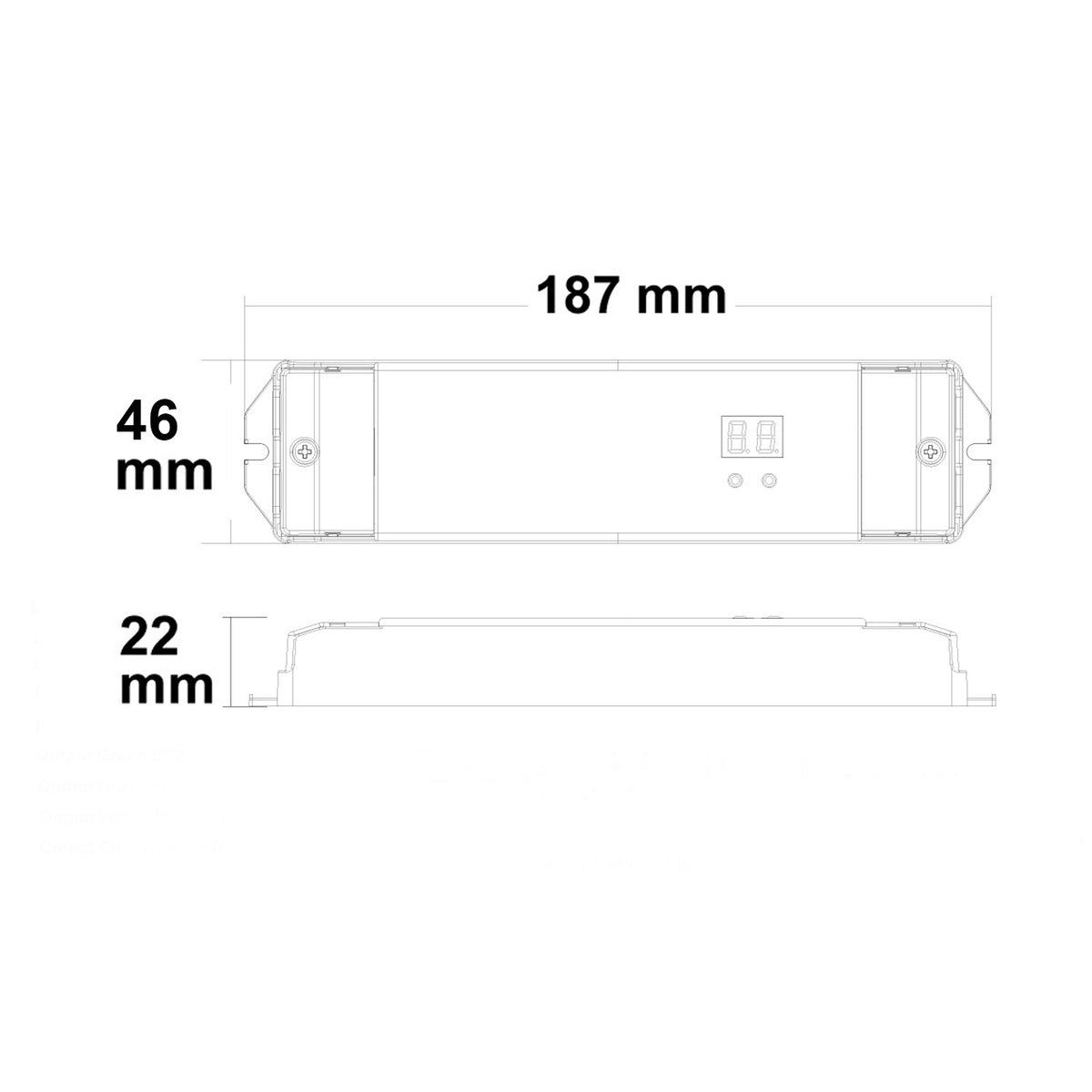 DALI-2 | Dimmer | DT6/DT8 Multi-PWM | 5 kanalen | 12-48V