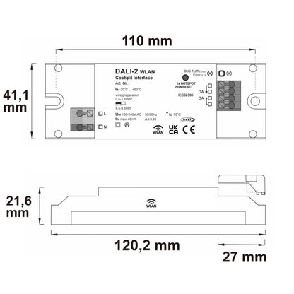 DALI-2 | Controller | WLAN interface | DALI Cockpit