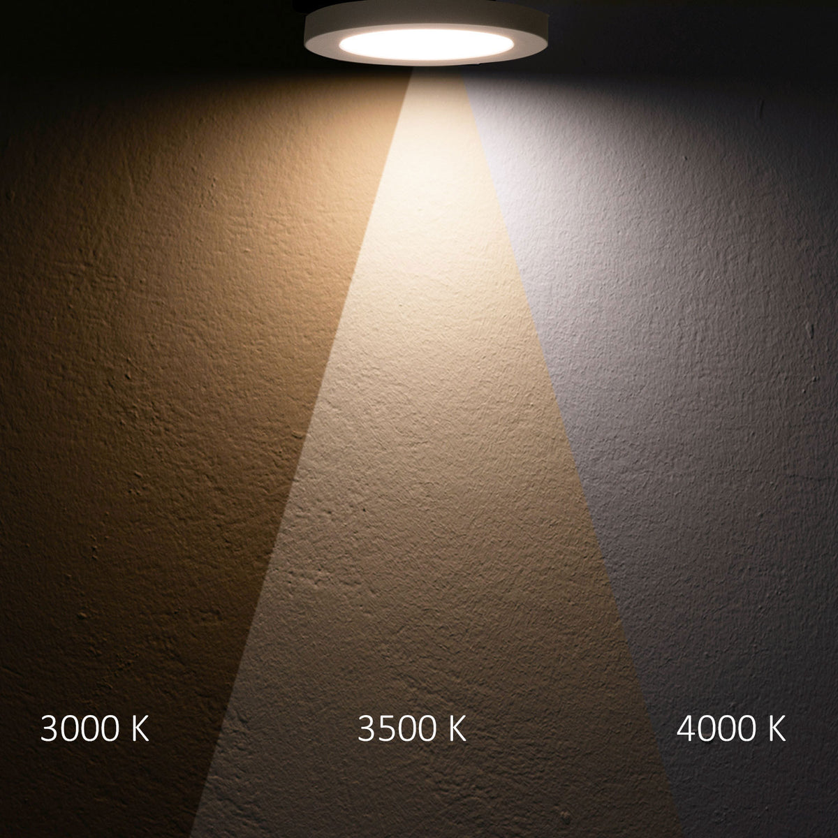Flex Pro DN235 | Downlight | opbouw/inbouw | 16W | 3000/3500/4000K | dimbaar | wit