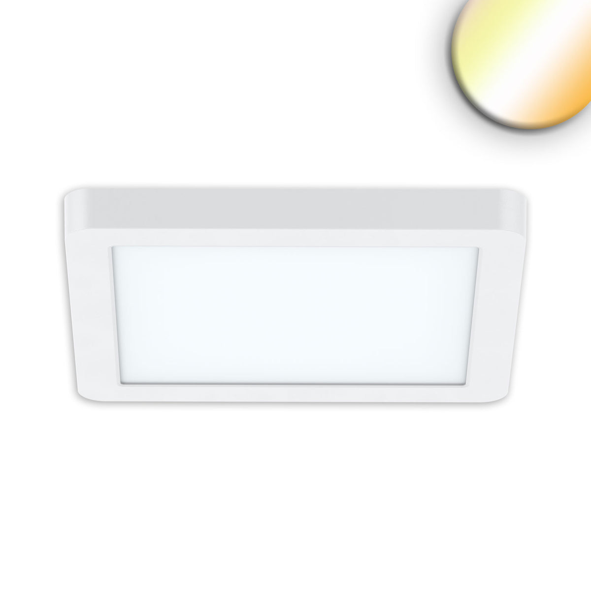 Flex Pro | Downlight | opbouw/inbouw | 235x235mm | 16W | 3000/3500/4000K | dimbaar | wit