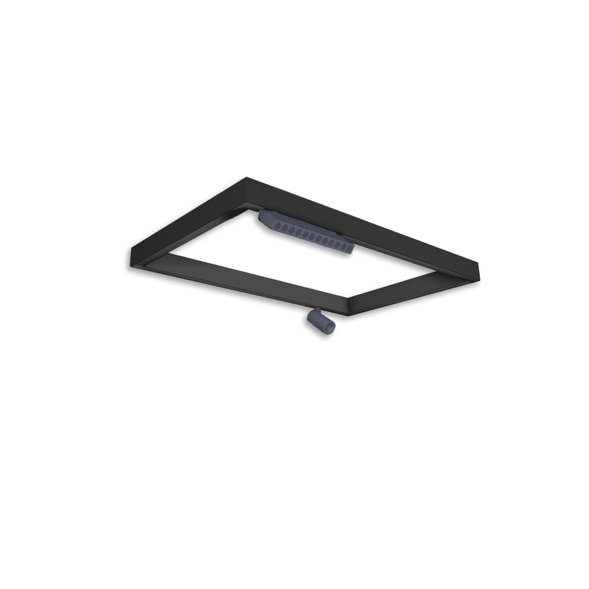 Track48 | Rail | lichtframe H50 | 500x800mm | zwart