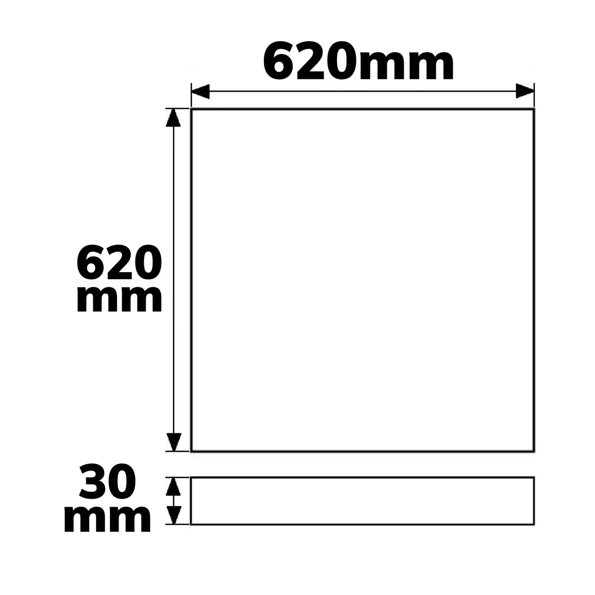 Backlight Line 625 | LED Paneel | UGR<19 | CRI90 | ColorSwitch | KNX dimbaar | 36W