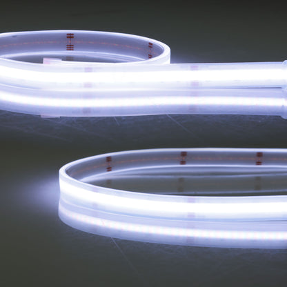 HT RGB+WW COB | LED-strip | tot 100°C | 5m | 19W/m | 896 LED/m | 24V | IP68