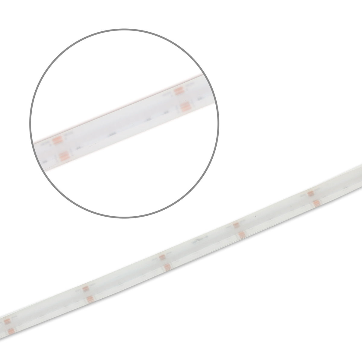 HT RGB+WW COB | LED-strip | tot 100°C | 5m | 19W/m | 896 LED/m | 24V | IP68