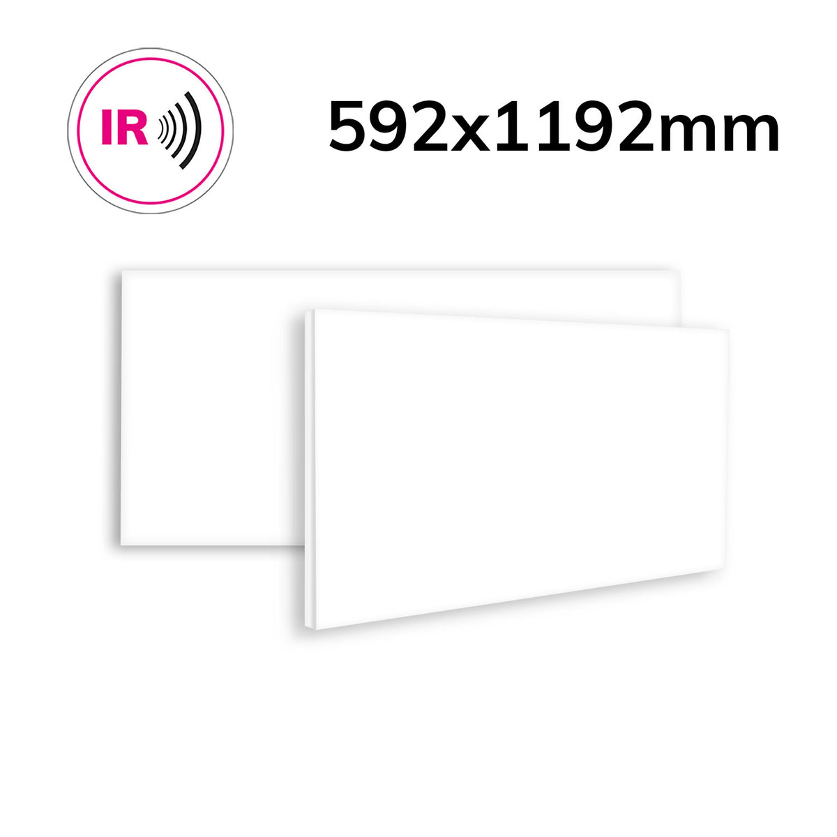 BEST STANDARD | Infraroodpaneel | 592x1192mm | 630W