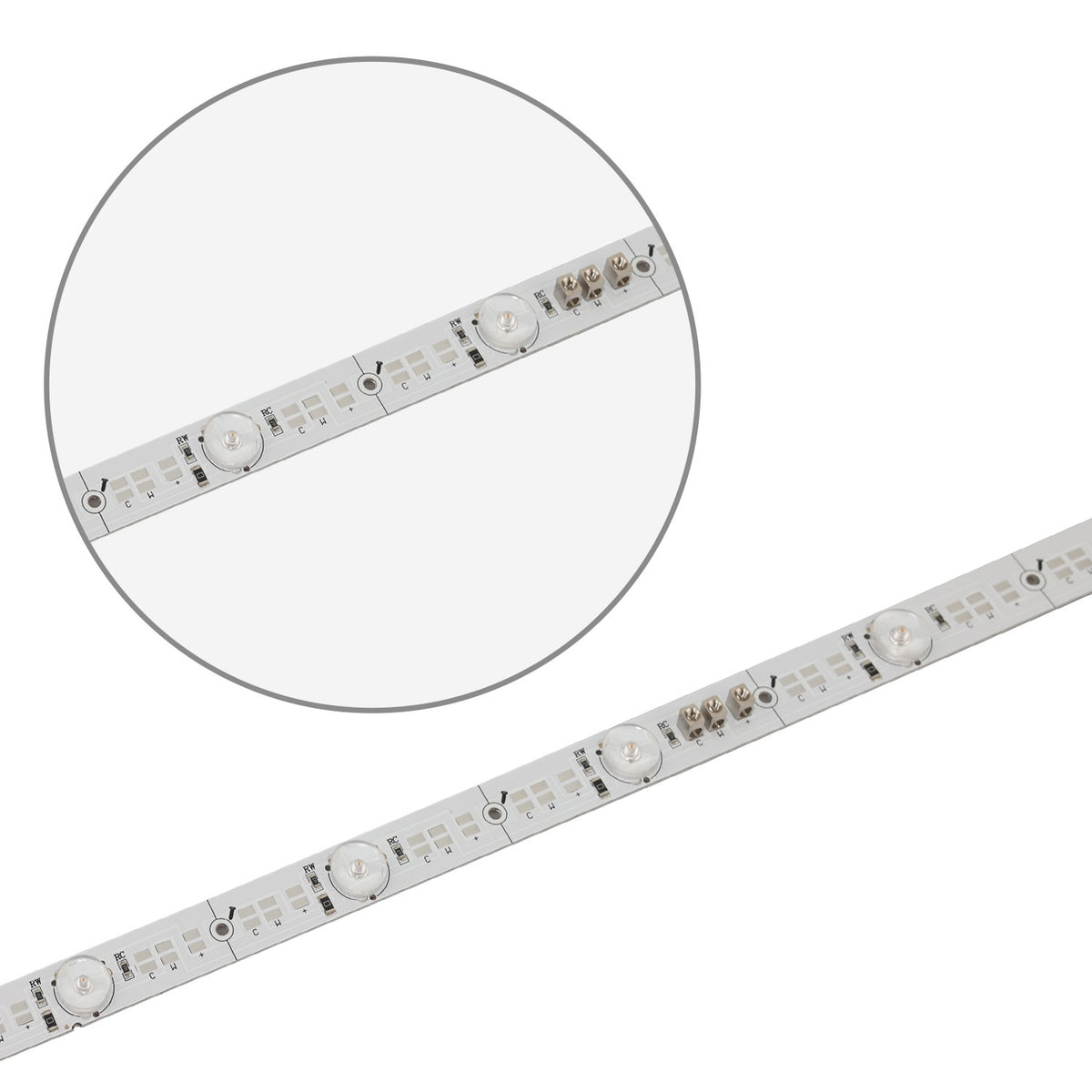 Backlight 825/855 | Ombouwprint | 180° lens | dynamic white | 8W+8W | 24V | 1175mm | dimbaar