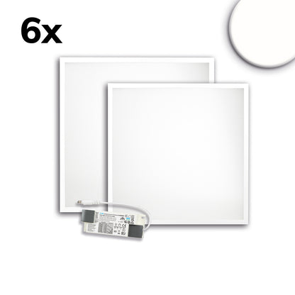 ECO Backlight Line 625 | LED Paneel | UGR<19 | 4000K | PowerSwitch 21-40W | 36W | 6 stuks