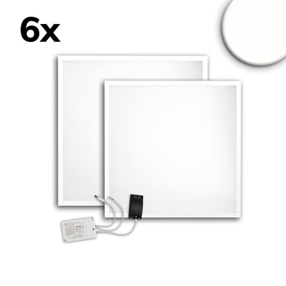 ECO Backlight Line 625 | LED Paneel | UGR<19 | 4000K | 1-10V dimbaar | 36W | 6 stuks