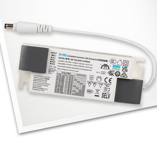 Business Line 1200 | LED Paneel | UGR<19 | frame wit RAL9016 | PowerSwitch 21-40W | 36W