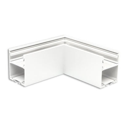 LAMP30 V1 | Profielaccessoire | Hoekstuk 90° gelast | 120x120mm | wit