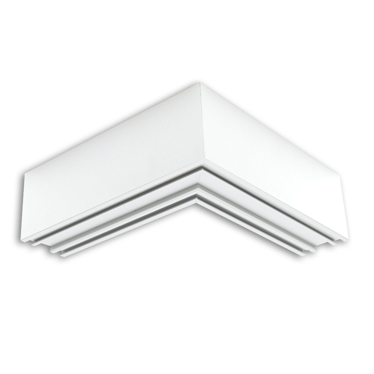 LAMP30 V2 | Profielaccessoire | Hoekstuk 90° gelast | 120x120mm | wit