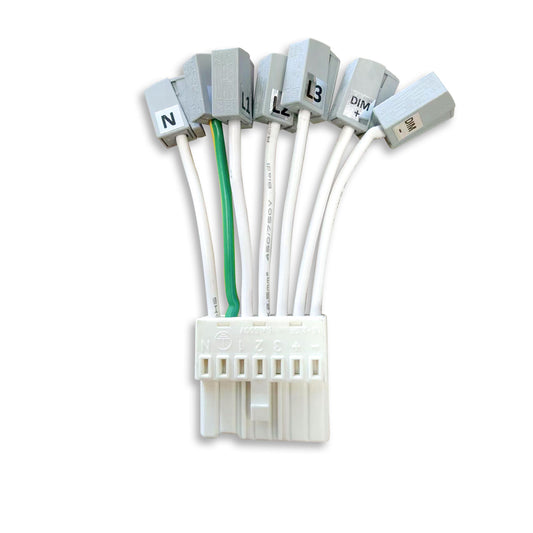 FastFix R XL | Lichtlijnaccessoire | Voedingsadapter 7-polig | 15A